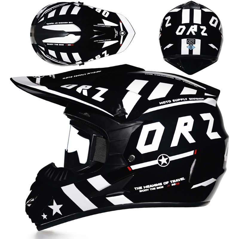 Road DOT Dirt Off Bike Ddmysmile Motocross Helmet For Adult Men And Women Sport Full Face Motorcycle Helmet ATV BMX Dirtbike Riding ddmysmile Helmet S