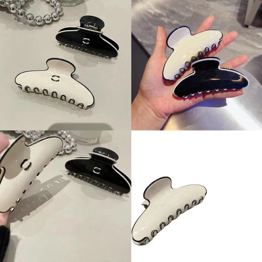 Women Hair Clip Brand Hair Clamp Designer Claw Clip Luxury Hair Jewelry Classic Design Shark Hair Clip Headwear Barrettes Hair Accessories gift
