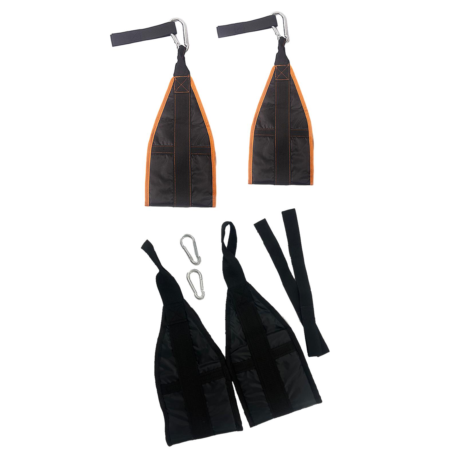 Ab Toning Belts Abdominal Trainer Belt Practical Door Hanging Nonslip Exercise Home Pull up Bar Attachment Hanging Ab Straps