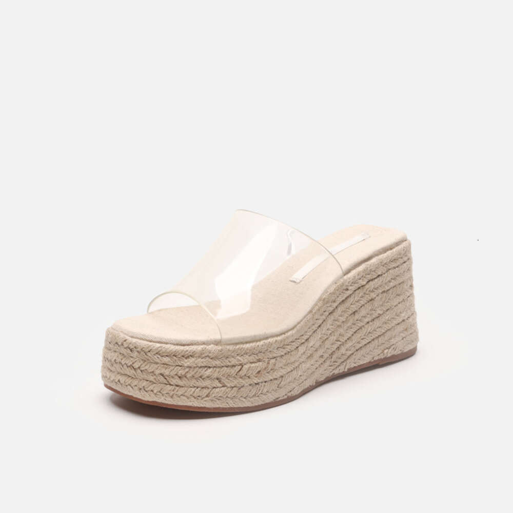 with Sloping Heels, Oversized for Women Wearing Thick Soled Sandals on the Outside ddmythur