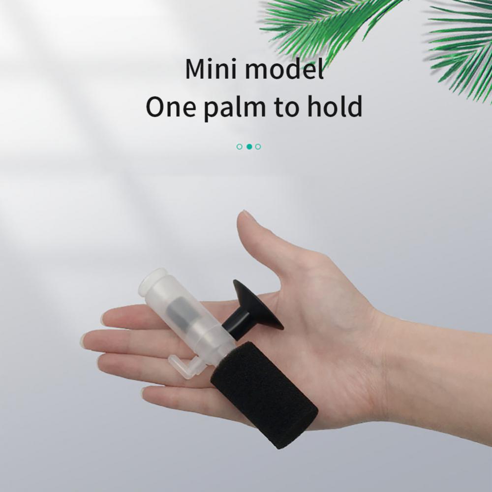 Fish Tank Aquarium Filter Mini Mini Filter Oxygenator Biochemical Sponge Filter Effectively Filter Impurities Keep Water Clean