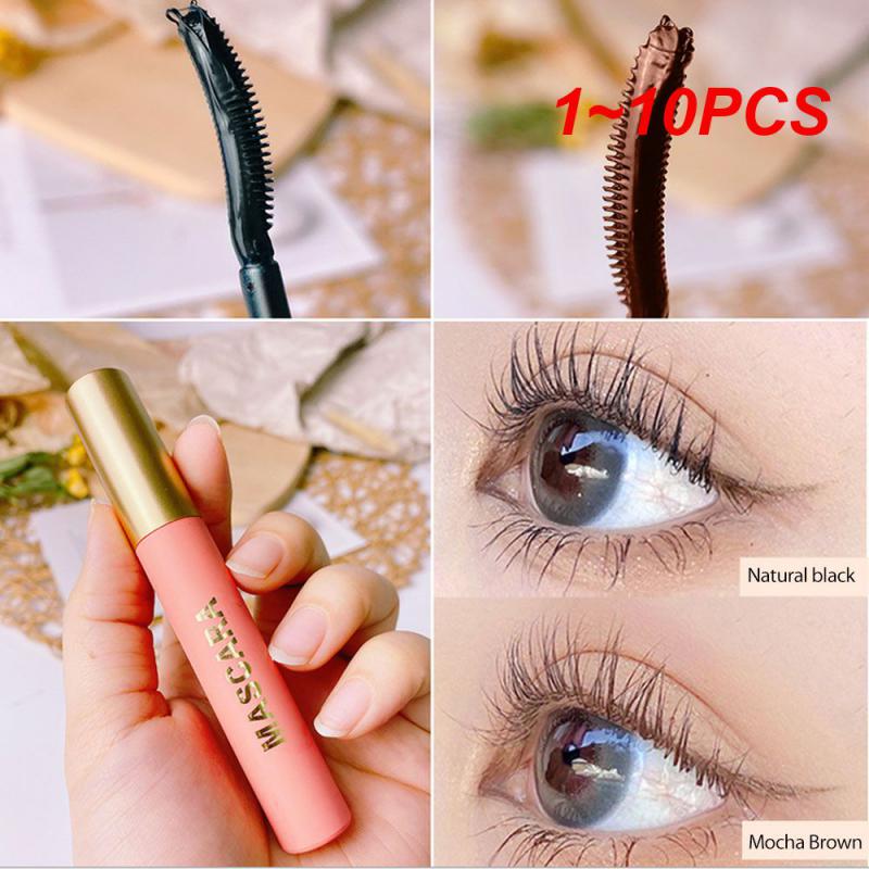 Eyelash Raincoat Eyelash 1~10PCS Curling Primer Styling Liquid Natural Long-lasting Waterproof Long-lasting Non-blooming Mascara smile