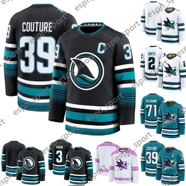 71 Macklin Celebrini Jersey Logan Couture jersey Mikael Granlund san jose hockey jerseys Smith Eklund California Fabian Zetterlund Mackenzie Blackwood jersey