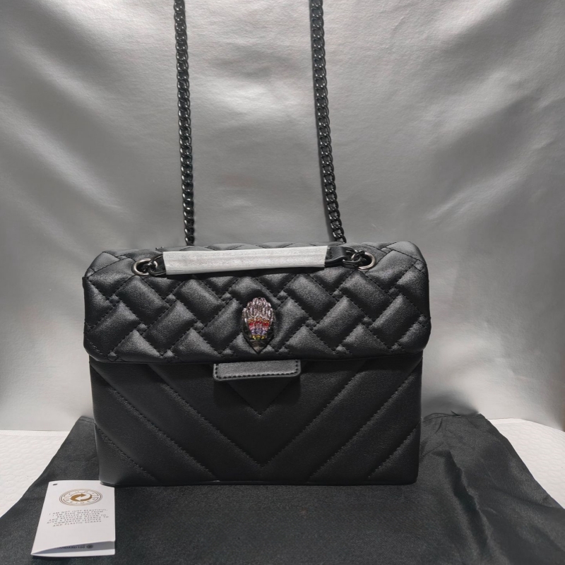 Luxury Design Chain Bag One-shoulder Crossbody Solid Color With Rhombus Pattern Messenger Handbag