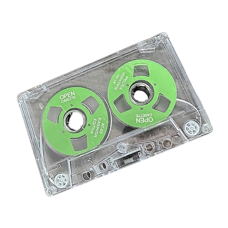 Sided Double Metal Cassette Tape Blank Recording Tape Player 2025 Empty Tapes for 50 Minutes of Clear Music Sound Recording