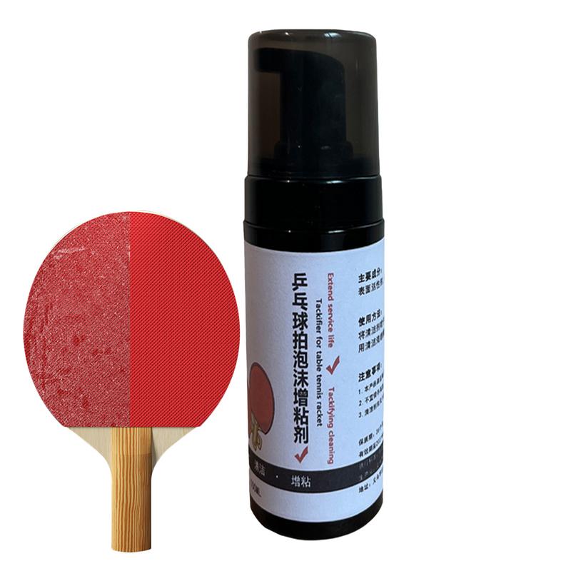 PingPong Paddle Cleaner Table Tennis Paddle Foam Cleaner 100ml Table Tennis Racket Care Kit For Cleaning And Restoring PingPong smile