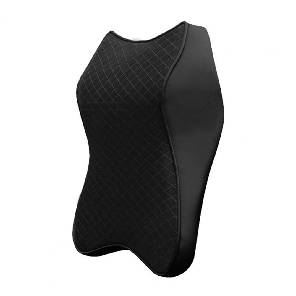 Pillow Car Neck Headrest Seat Versatile Memory Foam Car Neck Pillow for Comfortable Driving Universal for Neck for Waist smile