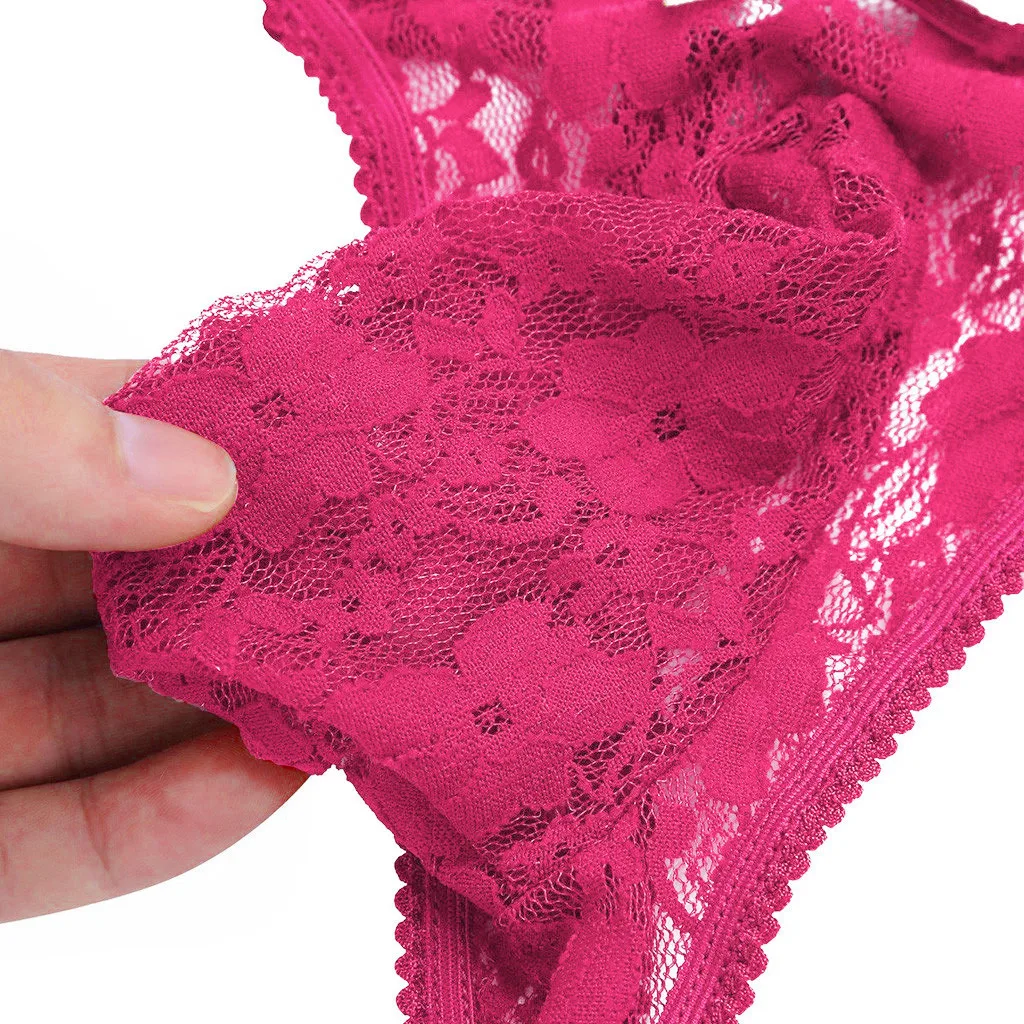 Men's G-string T-back Shorts Men Underwear Men Stylish Lace Pattern Mens Thongs And G Strings Gay Underwear Cueca Masculina