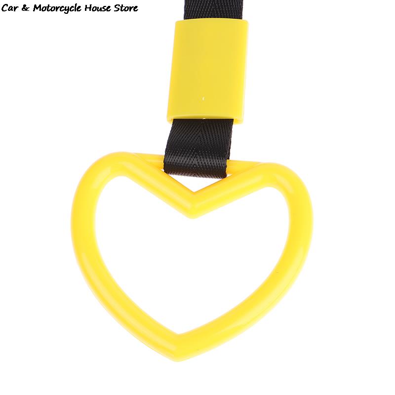 Handle Bus 1Pc Train Hand Strap Drift Charm Strap Drift Auto Accessories Car ddmysmile Styling Car Heart Straps Front Tow Hook Smile