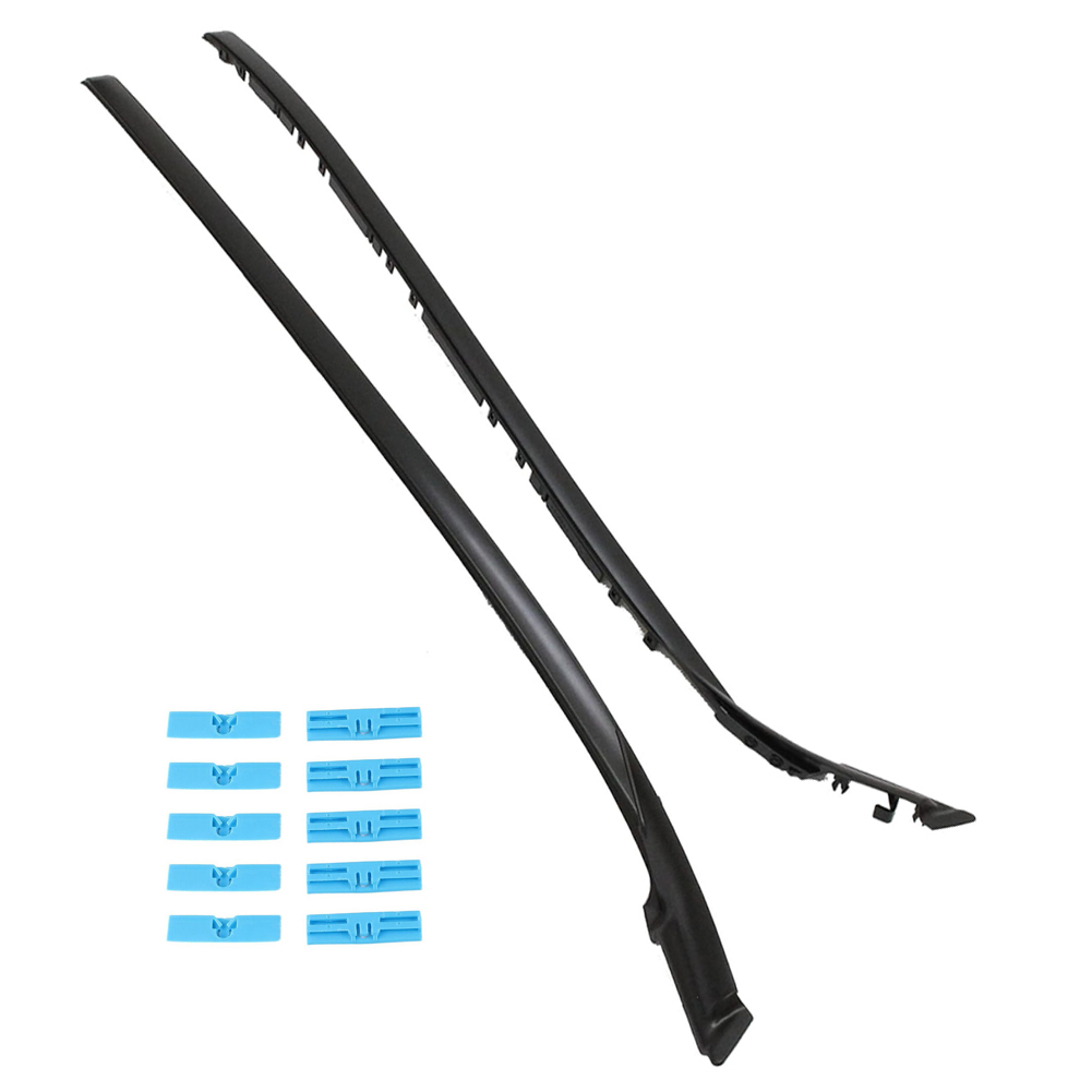 Windshield Pillar Molding L/R Kits W/clips 75551-53020# 75552-53020# 75545-53011# For LEXUS- ISF IS250 IS350 2Pcs/Set