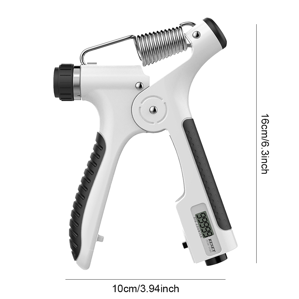 10-100 KG Grip Strength Trainer Hand Gripper Adjustable Resistance Forearm Exerciser for Musicians Athletes Hand Injury Recovery