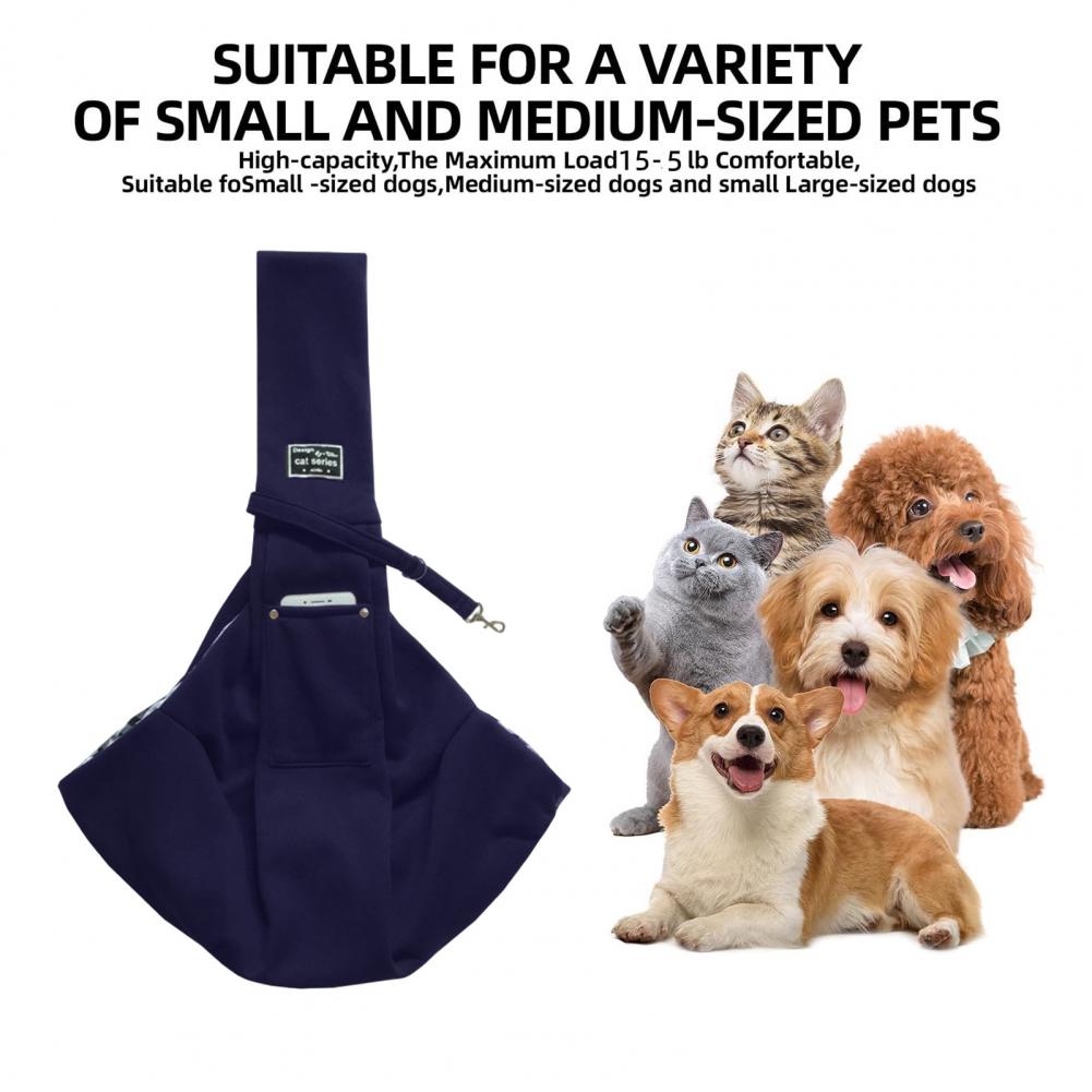 Pet Shoulder Bag Pet Bag Comfortable Pet Carrier Bag for Safe Travel with Dogs Cats Portable Secure Dog Cat Travel for Outings