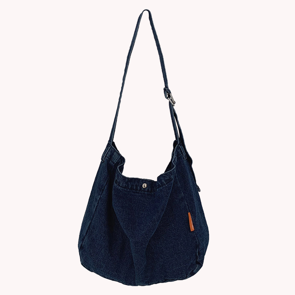 Fashion Shoulder Bag Street Vintage Harajuku Crossbody Bags Cowboy Crossbody Satchels Large Capacity for Ladies Girl