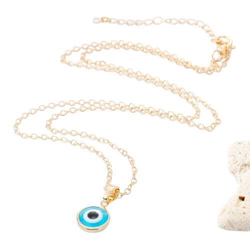 Fashion Colors Evil Eyes Pendant Necklace Turkish Eye Chains Choker Necklaces Clavicel Chains for women jewelry