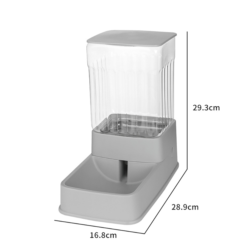 Automatic Pet Food Feeder And Water Dispenser 3.5L Large Capacity Gravity Food Feeder Waterer With For Small Medium Dog Cat