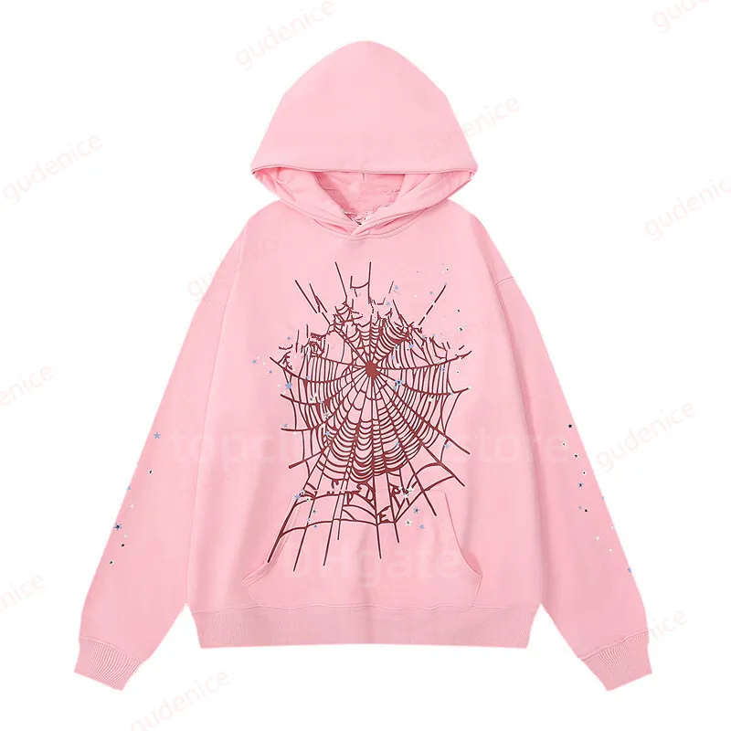 Designer men hoodie Pink Sweatshirt mens Cotton Fashion Hoodies Hoody Unisex sportswear Y2K Hip Hop Tracksuit Pullover high quality S-XL