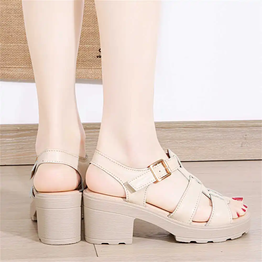 Anti-slip Mid Heels Flat Women's Sandals Tenis New Fast Shoes Slippers For The Beach Sneakers Sports Tenes Team