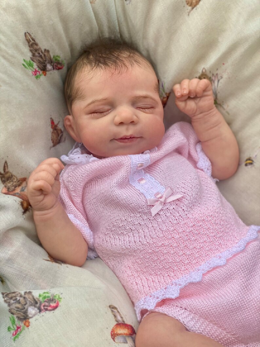 50cm Pascale Full Body Silicone Vinyl Bebe Reborn Girl With Painted Hair Handmade Soft Touch Feeling Lifelike Real Doll