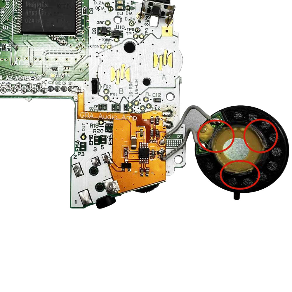Low Digital Volume Sound Noise Amplifier Module For Gameboy Advance Color Pocket GBA GBC GBP Games Console Volume Audio Amp smile