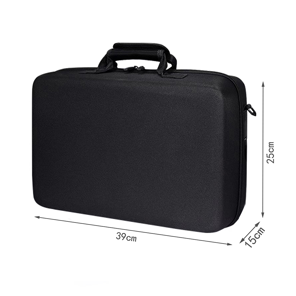 Carrying Case Anti Scratch Portable Storage Bag Large Capacity Handbag Shoulder Bag for PS5 Slim for PS5 Slim Console Controller