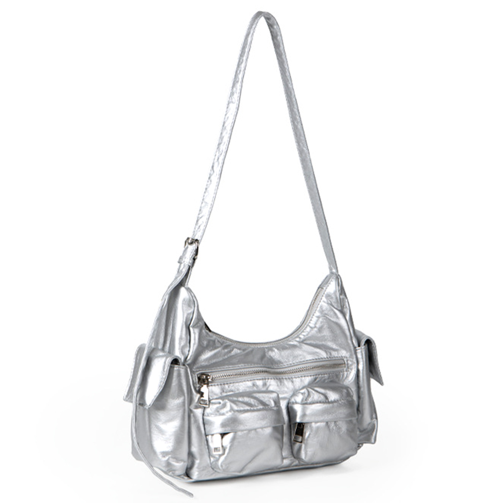 Women Retro Shoulder Bag Soft Leather Tote Handbag Large Capacity PU Satchel Sling Bag Crossbody Hobo Bag Girl Stylish Purse