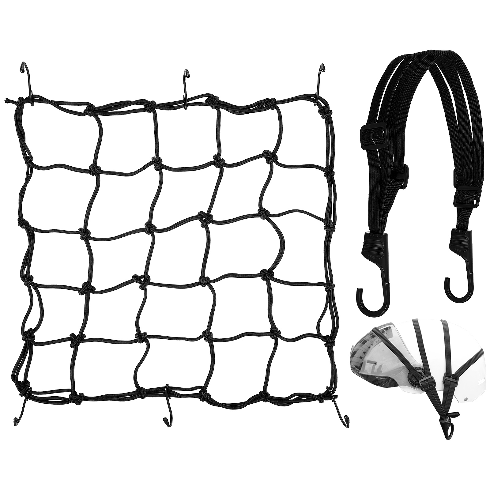 Net Fixed Bikes Lage Bag Network Motorbike Stretch Motorcycle Cargo Rear Seat for smile