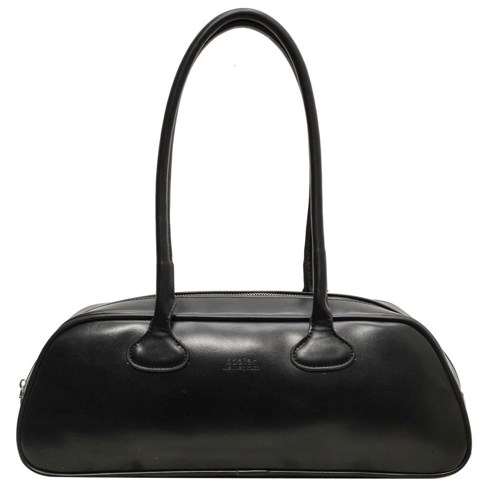 Women Retro Commuting Bag Large Capacity PU Leather Trendy Shopping Bag Solid Color Stylish Cylinder Bag Single Shoulder Bag