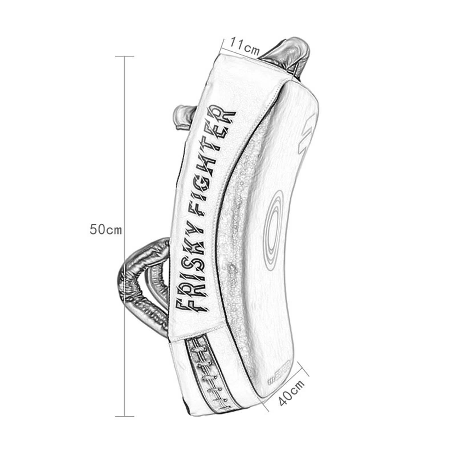 Boxing Curved Focus Punching Mitts, Taekwondo Kick Pad Kickboxing Practicing Mma Hand Target PU Leather for Karate, Taekwondo