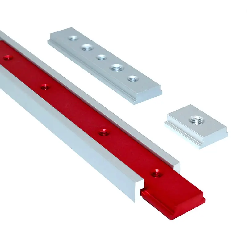 Slot Slider Aluminum T-track Sliding Bar T Slot Nut M6/M8 For 30/45 Type T-Track Jigs Screw Slot Fastener Woodworking Tools smile -Track