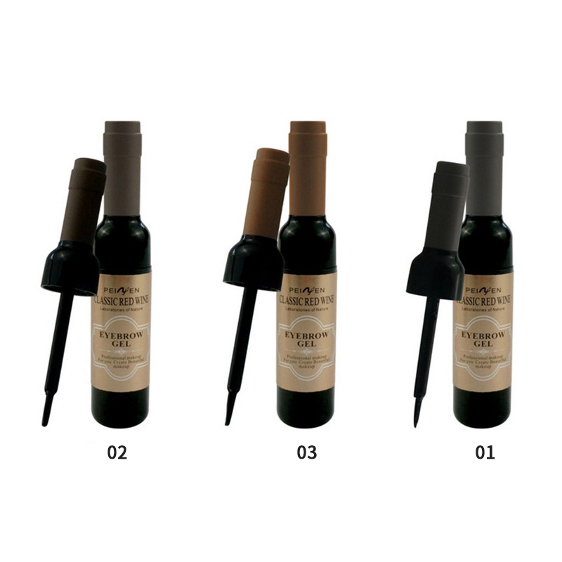Classic Red Wine Eyebrow Dye Tearing Eyebrow Gel Dyeing Tint Shade Eyebrow Cream Waterproof Lasting Makeup Cosmetic