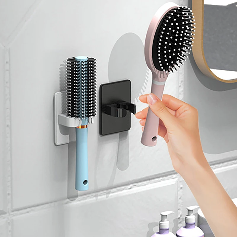 Comb Holder Hair Curler Straighteners Holder Curling Bracket Wall Mounted Hair Dryer Organizer For Bathroom Home Accessories