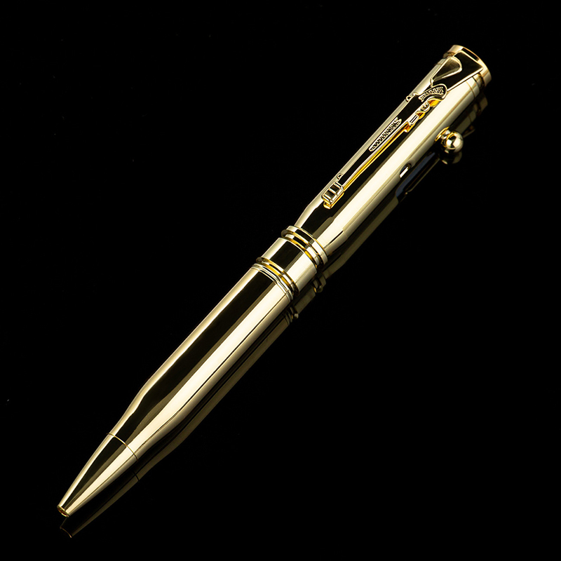 wholesale 1PC Stationery Signature Metal Ballpoint School Office Supplies Roller Ball Pen