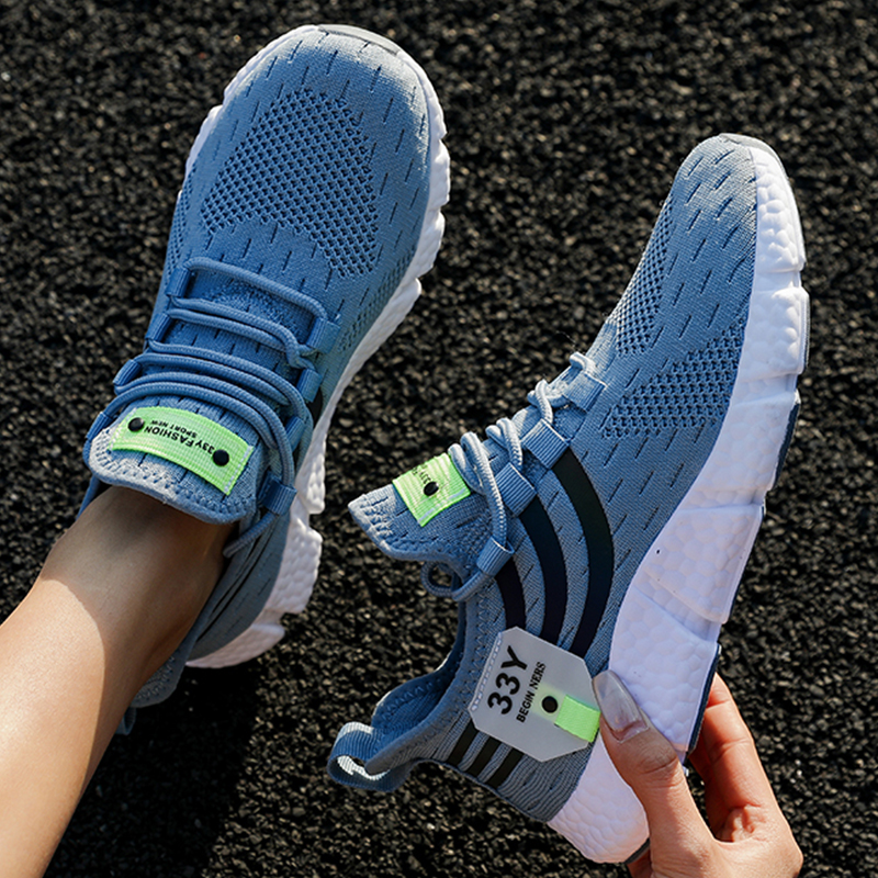 2025 NEW Running Men s Shoes with Breathable Mesh and Shock absorbing Sole Are Suitable for Outdoor Sports of Jogging Girls in The Gym bd