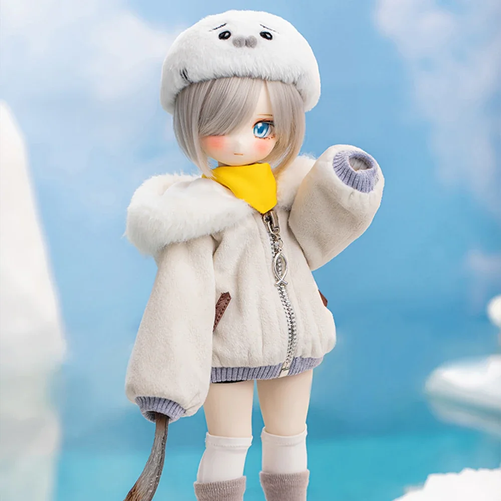 New Tinyfox Seal Special 1/6 Bjd Girl Body Nomi Mjd Kawaii Dolls Collect Beautiful Movable Ball-jointed Figure Genuinegifts