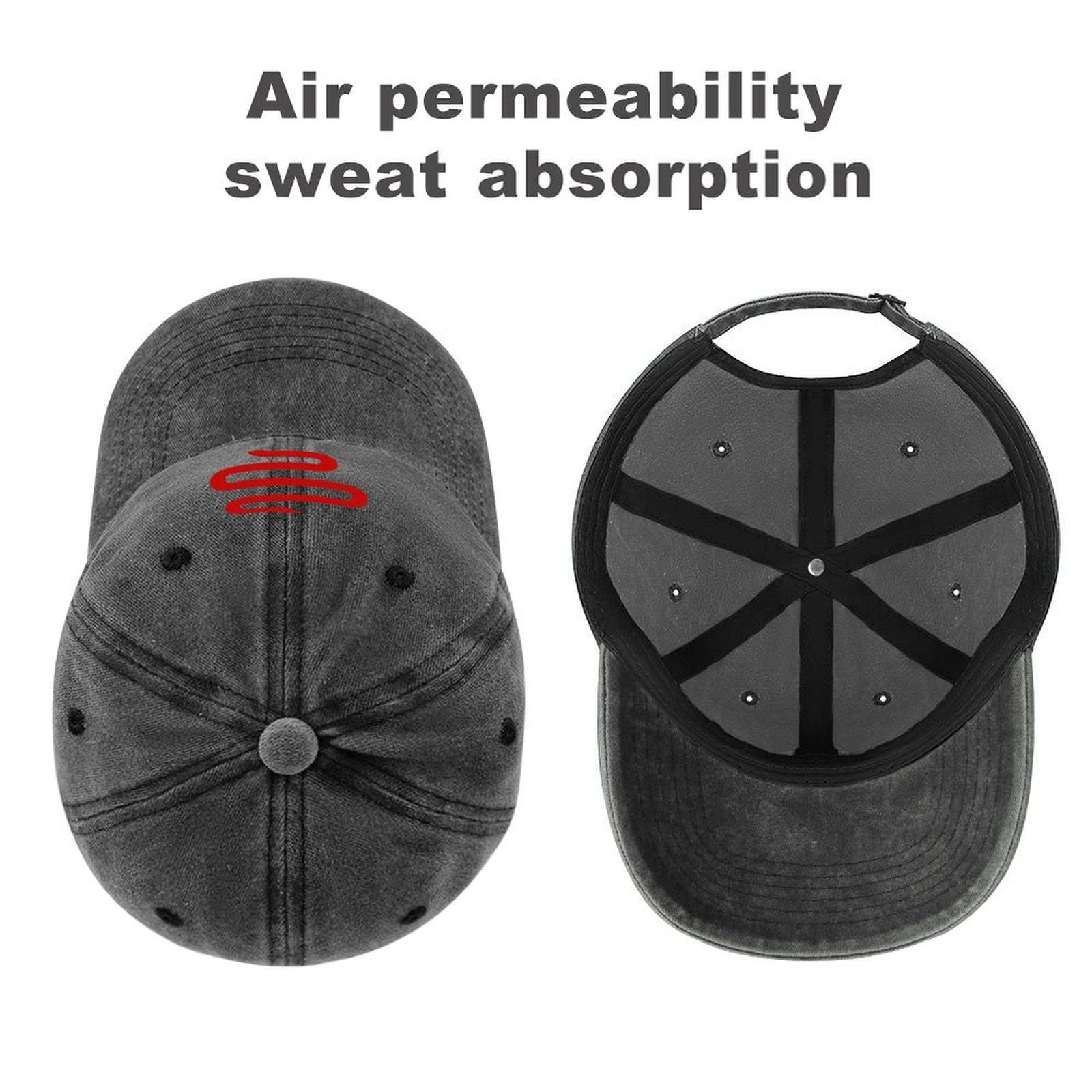 SckKck Sickick Red Cowboy Hat hard hat fashionable Hat Brand black Golf Women Men's smile