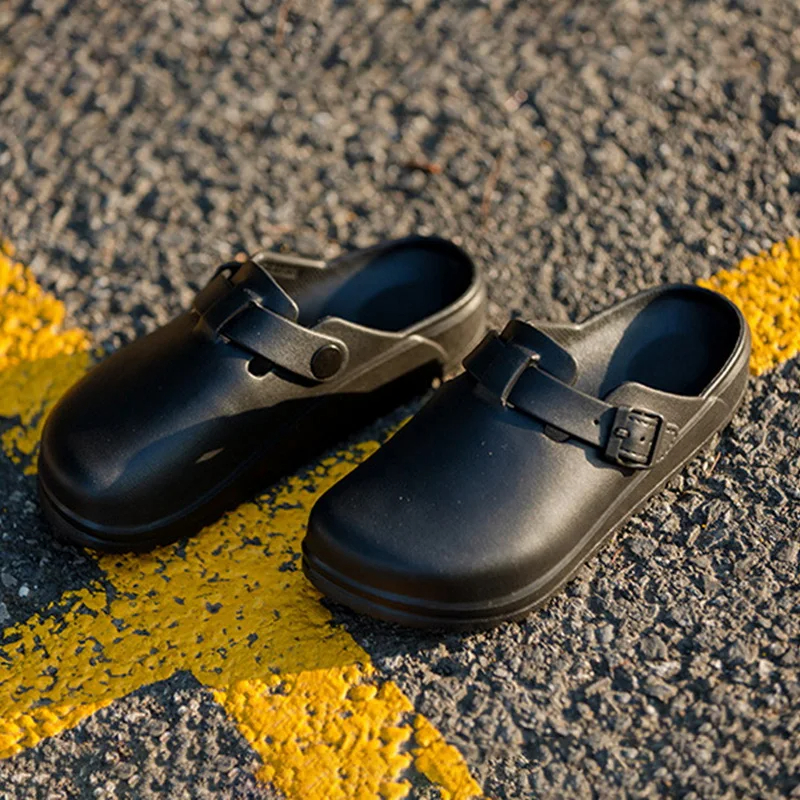 Fashion Clogs Comwarm Women Men Working Shoes Nurses Soft Eva Slides Anti-Slip Lab Waterproof Medical Slippers 9b4d