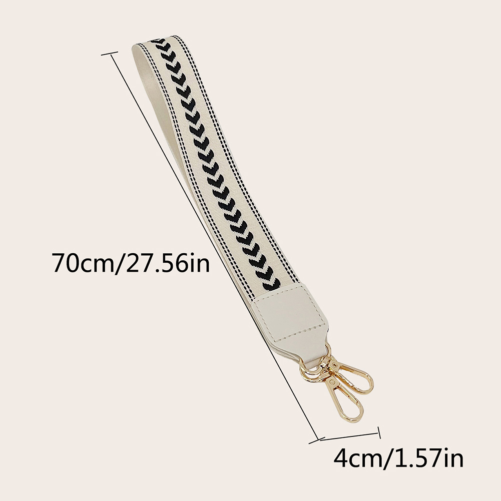 Bag Strap Shoulder 70Cm Belts Detachable Women Handles Bag Strap ddmysmile Belts Metal Hook Antiskid Soft Polyester Decorative Accessories Smile