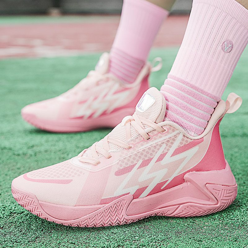 High-quality Basketball Shoes Brand Designer Sports Training Shoes Outdoor Sneakers Men Mesh Wear Resistant Non-slip Cushioning