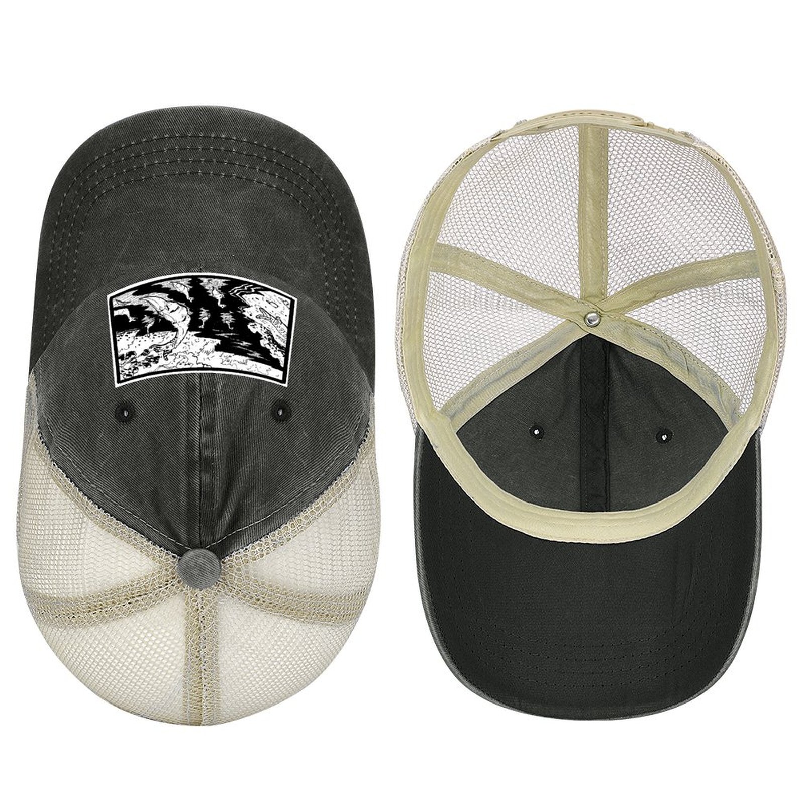 Crystal - 1 Inktober day Cowboy Hat Snapback Cap Visor western Hat fashionable Golf Women Men's smile - - -