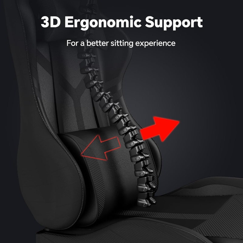 ZHISHANG Gaming Chair, Computer s for Adults with High Back, Gamer Ergonomic PC Lumbar Suppor