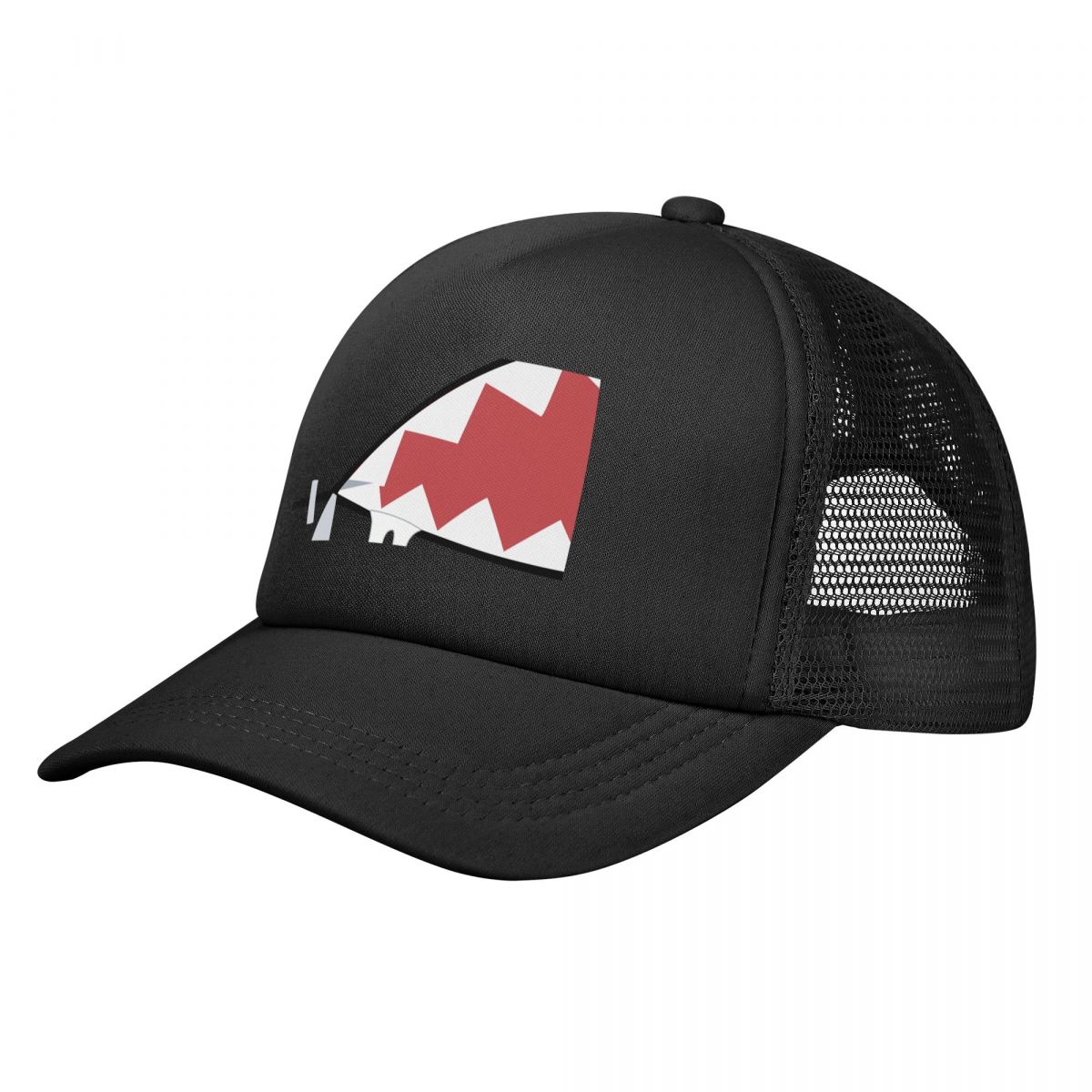 ddmysmile Gura Mouth Gawr Shark Baseball Cap Black Beach Hat Bobble Hat Women's Beach Visor Men's Smile