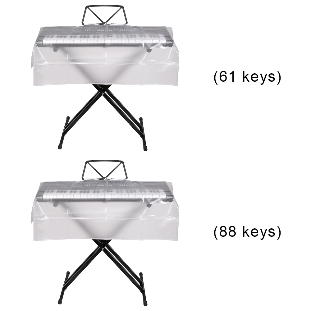 Digital Piano Keys 61/88 Keyboard Protector Cover Transparent Frosted Piano Cover Keep From Dust And Dirt For ddmysmile All Digital Pianos Smile