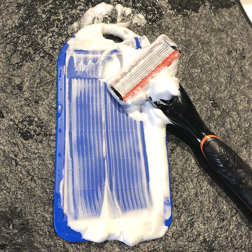 Safe Shaving Razor Blade Sharpener Cleaner Manual Grinding Durable Silica Gel Surface Sharpening Grindstones Accessories