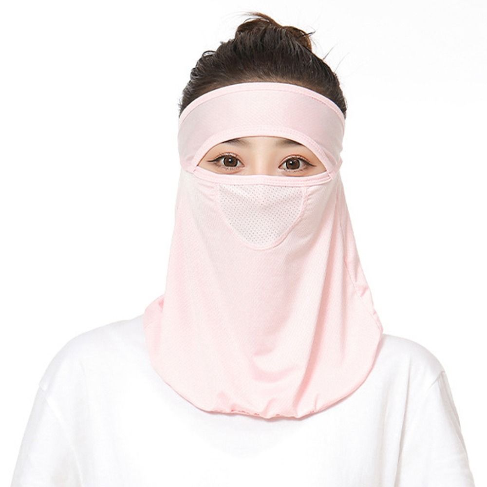 Scarves Face Outdoor Face Shield Sunscreen Veil Men Fishing Face Mask Womne Neckline Mask Summer Sunscreen Mask Face Gini Mask smile