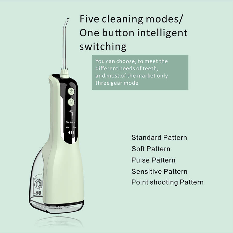 shanshi Portable Dental ssers Teeth Cleaning Oral Irrigator Rechargeable Water ss Jet Tooth Pick 330ml Mouth Wash hine
