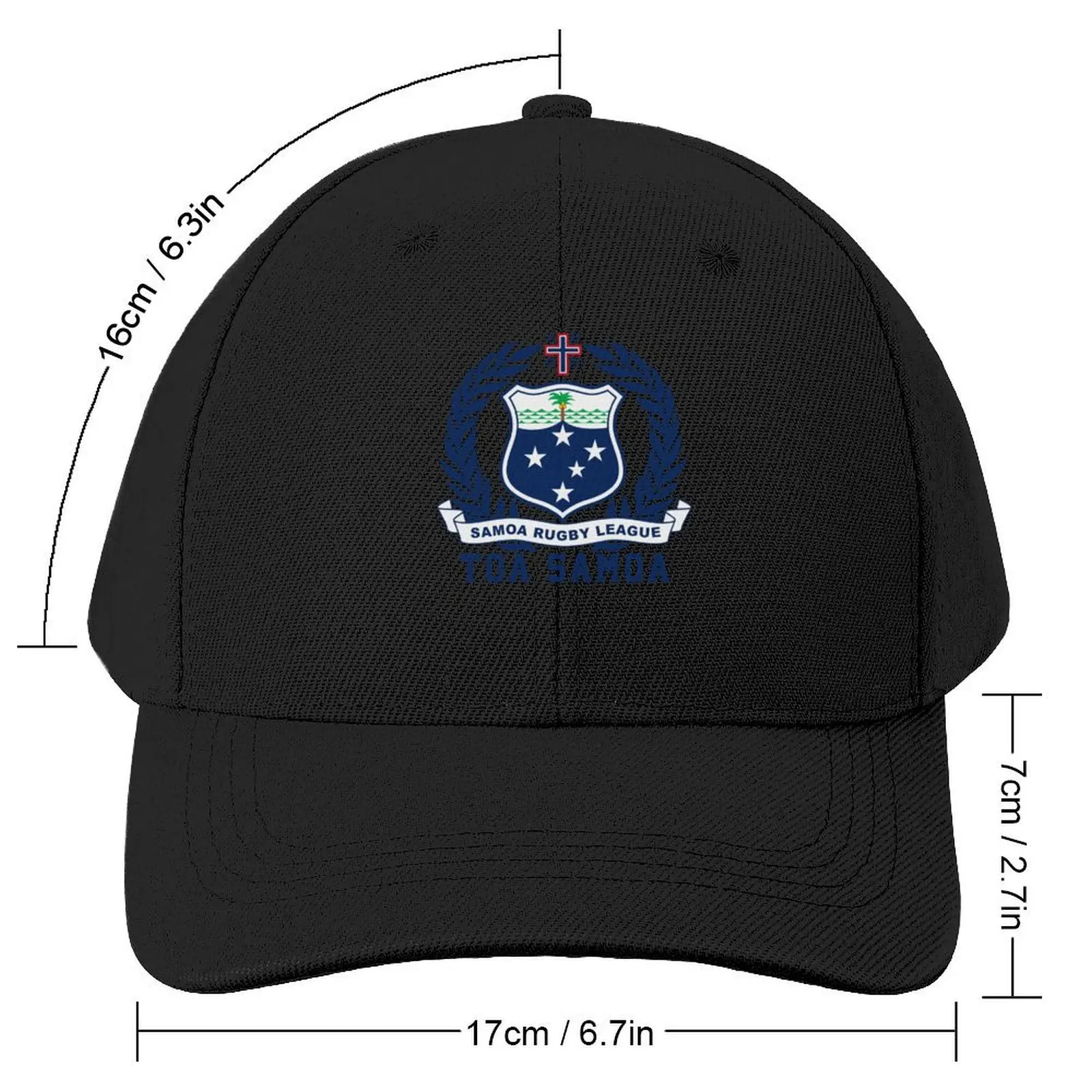 Rugby Toa League Samoa Samoa Baseball Cap Gentleman Hat Rugby Visor Hood ddmysmile Men Women's Smile