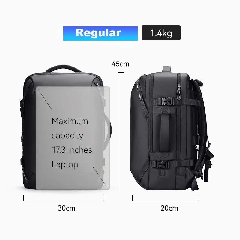Ryden Mochila Men Mark Escolar Office Back Pack Waterproof ddmysmile School Bag Smart Ddmysmile USB Other Anti Theft Laptop Backpacks Bag Smile