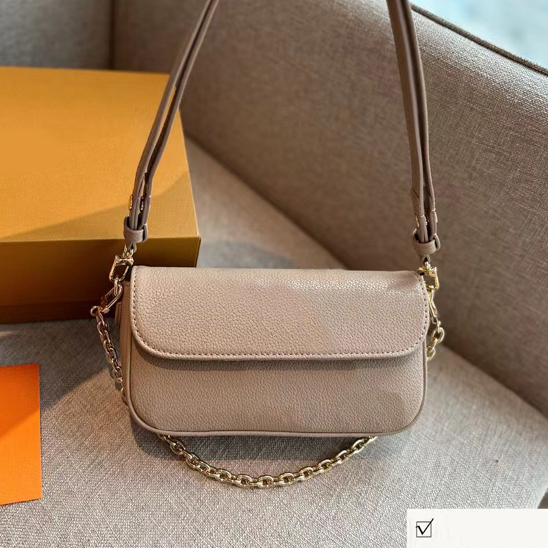 Fashion Shoulder Bags Totes Designer Wallet on Chain IVY Women Handbags Canvas Coated Original Leather Handbag Ladies Baguette Crossbody Purses