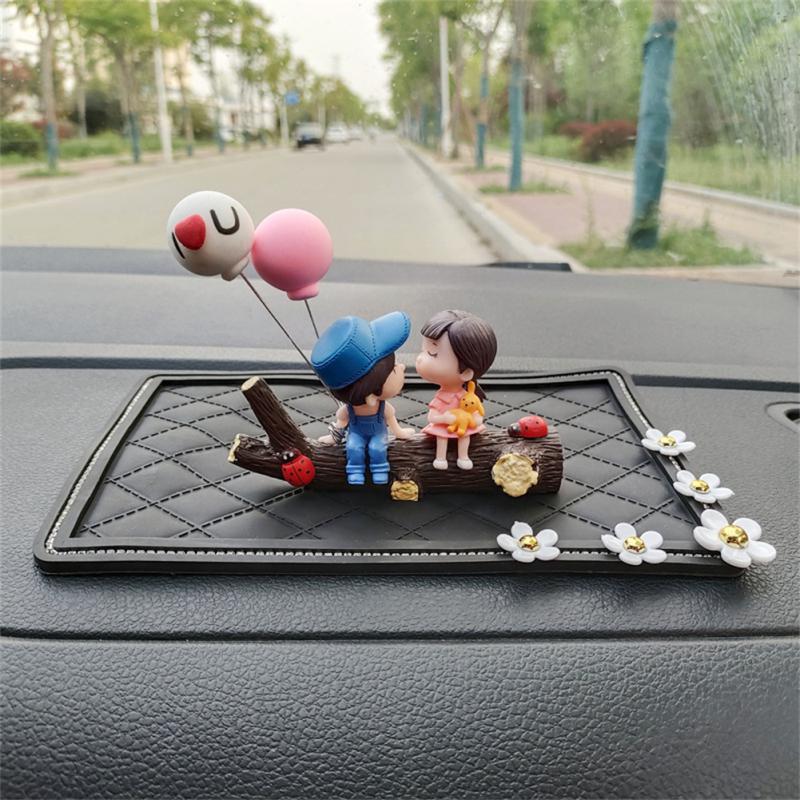 Air Car Vent Couple Freshener Perfume Clip Aromas Diffuser Decor Air Conditioning Perfume Clip Flavoring Valentine's Gift smile