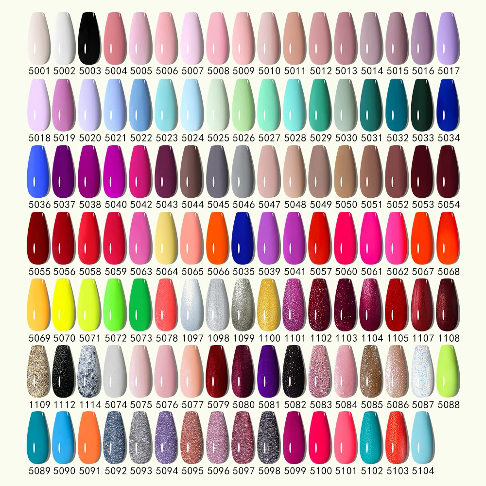 RG Gel Nail Polish 15ml Semi Permanent Varnish Supplies for Professionals Neon Manicure Top Base Coat UV LED Art 2024 241112